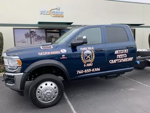 Truck Lettering in Escondido, CA