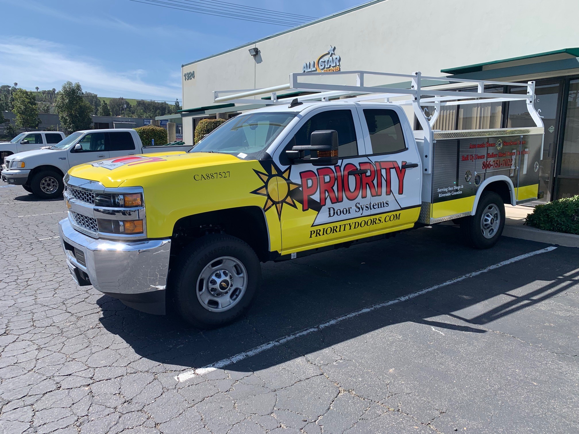 Vehicle Vinyl Letters and Wrap