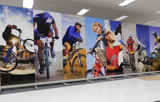 wall graphics for retail stores in Escondido CA