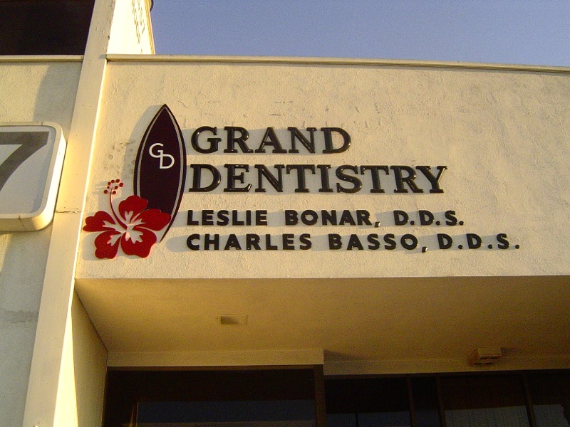 dimensional letter building signs in Oceanside CA