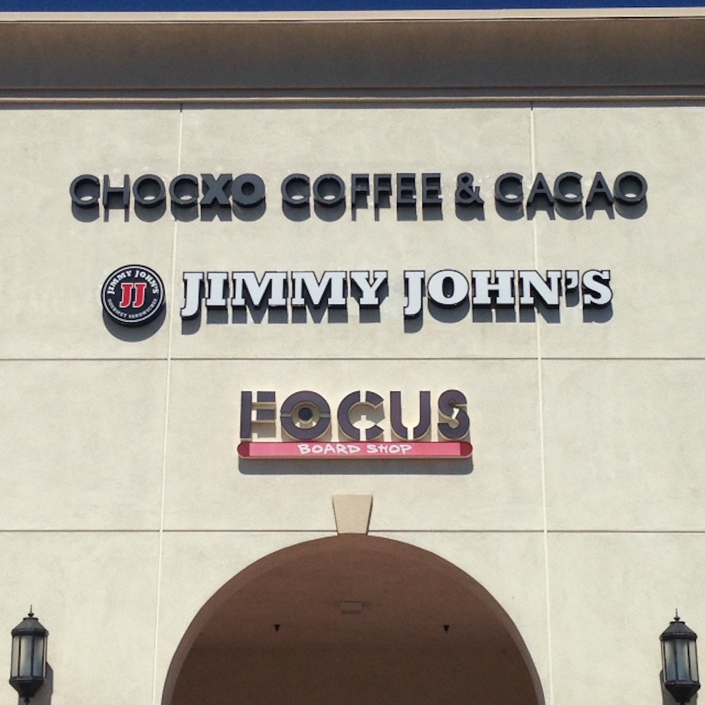 channel letter signs for restaurants in San Marcos CA