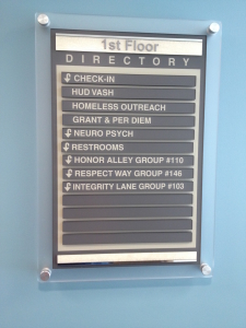 Office Building Directory Signs in Escondido CA