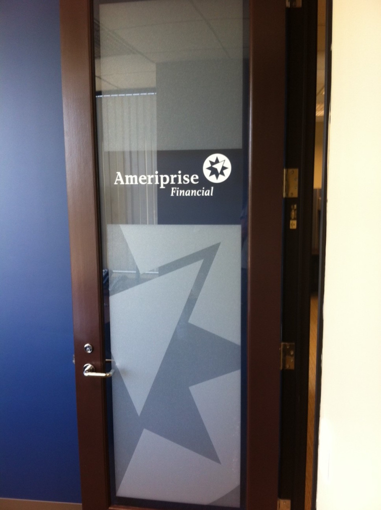 Break up Spaces and Add Privacy with Frosted Window Graphics in Carlsbad CA  - Escondido, CA - Signs