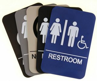 ADA Braille Signs, Custom Braille Signage, ADA Compliant Exit, Bathroom  Signs in Los Angeles