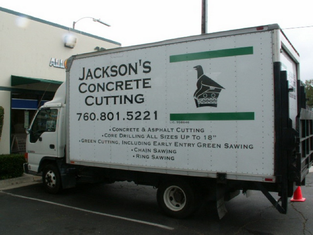 box truck lettering