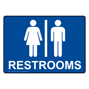 new rules for California restroom signage