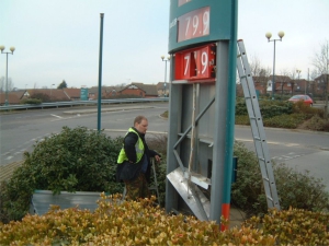 Monument Sign Repair San Diego County