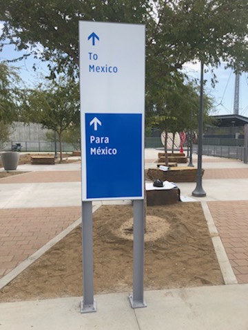 Exterior Wayfinding Signs in San Diego County CA