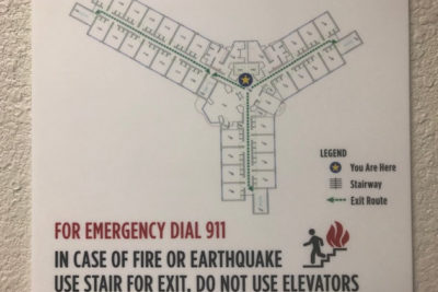 Warehouse EVAC Maps in San Marcos CA