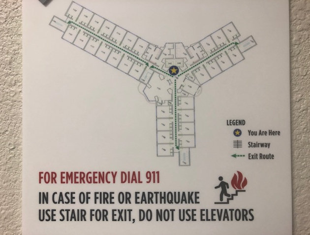 Warehouse EVAC Maps in San Marcos CA