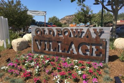 Monument Sign for Shopping Centers in Poway CA