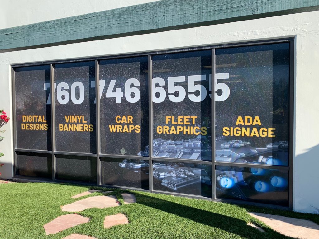 Vinyl Window Wraps in San Marcos CA