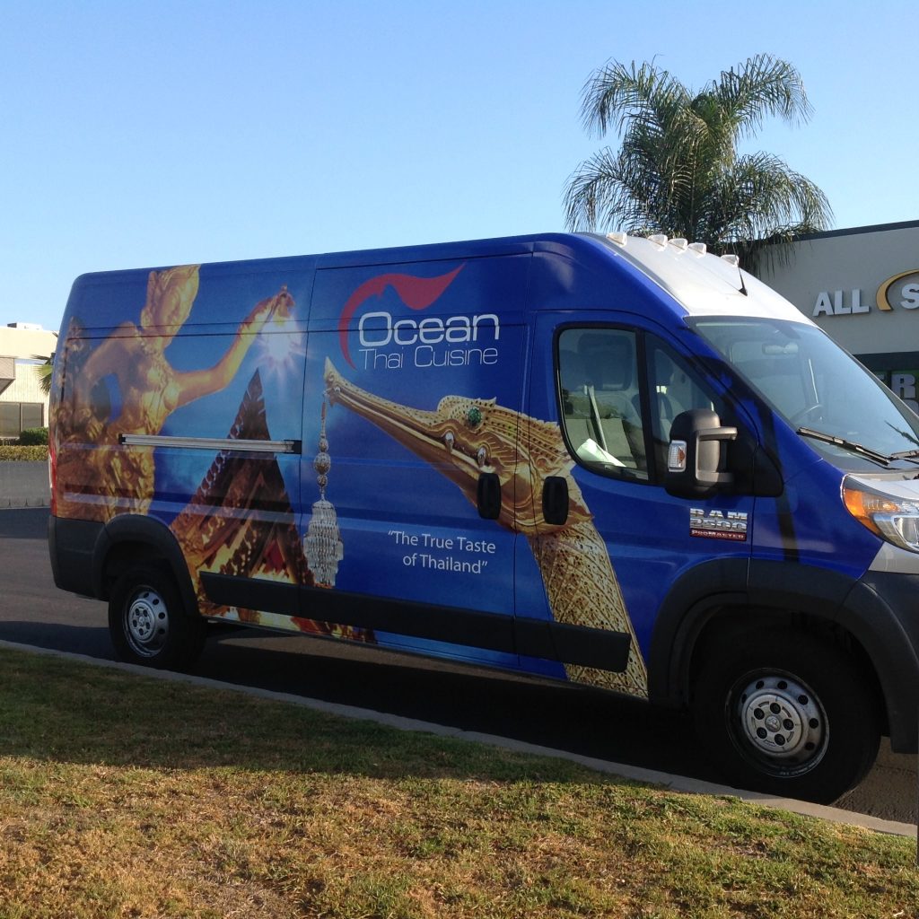 Vehicle Graphics for Restaurants that deliver during COVID-19 in Escondido cA
