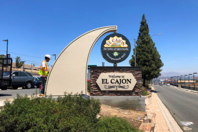 City monument Signs