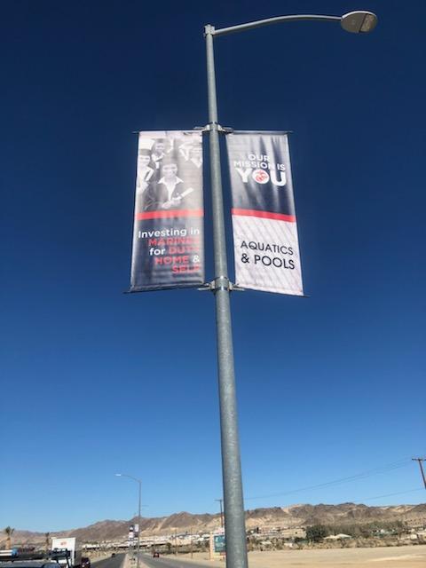 Pole Banners in San Diego County CA