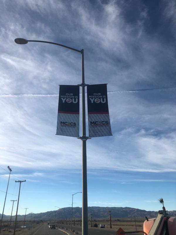San Diego County Pole Banners