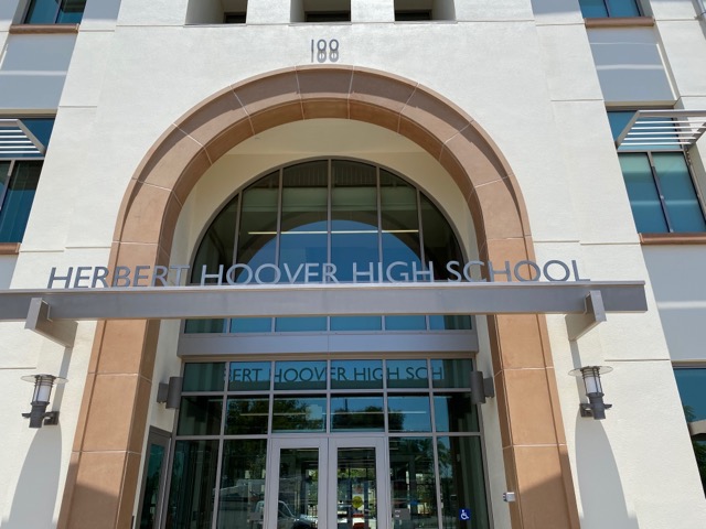 High School 3D Letter Building Signs in San Diego CA