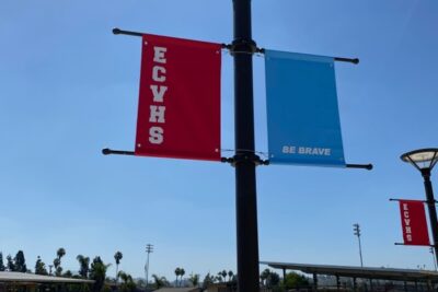 Pole Banners for Schools in San Diego County CA