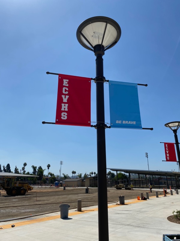 Pole Banners for Schools in San Diego County CA