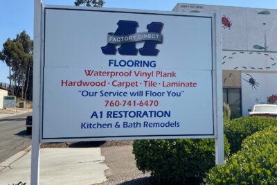 Reskinned Sign with New Dibond Panels in San Marcos CA
