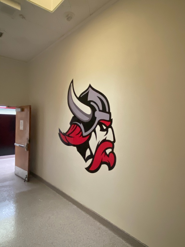 vinyl wall graphics and lettering for schools in La Jolla