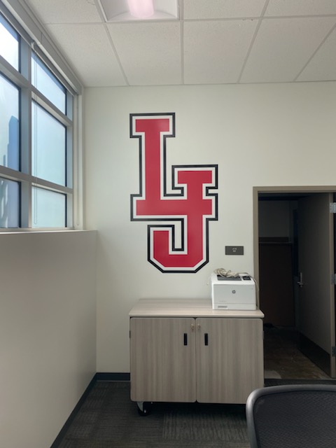 vinyl wall graphics and lettering for schools in La Jolla