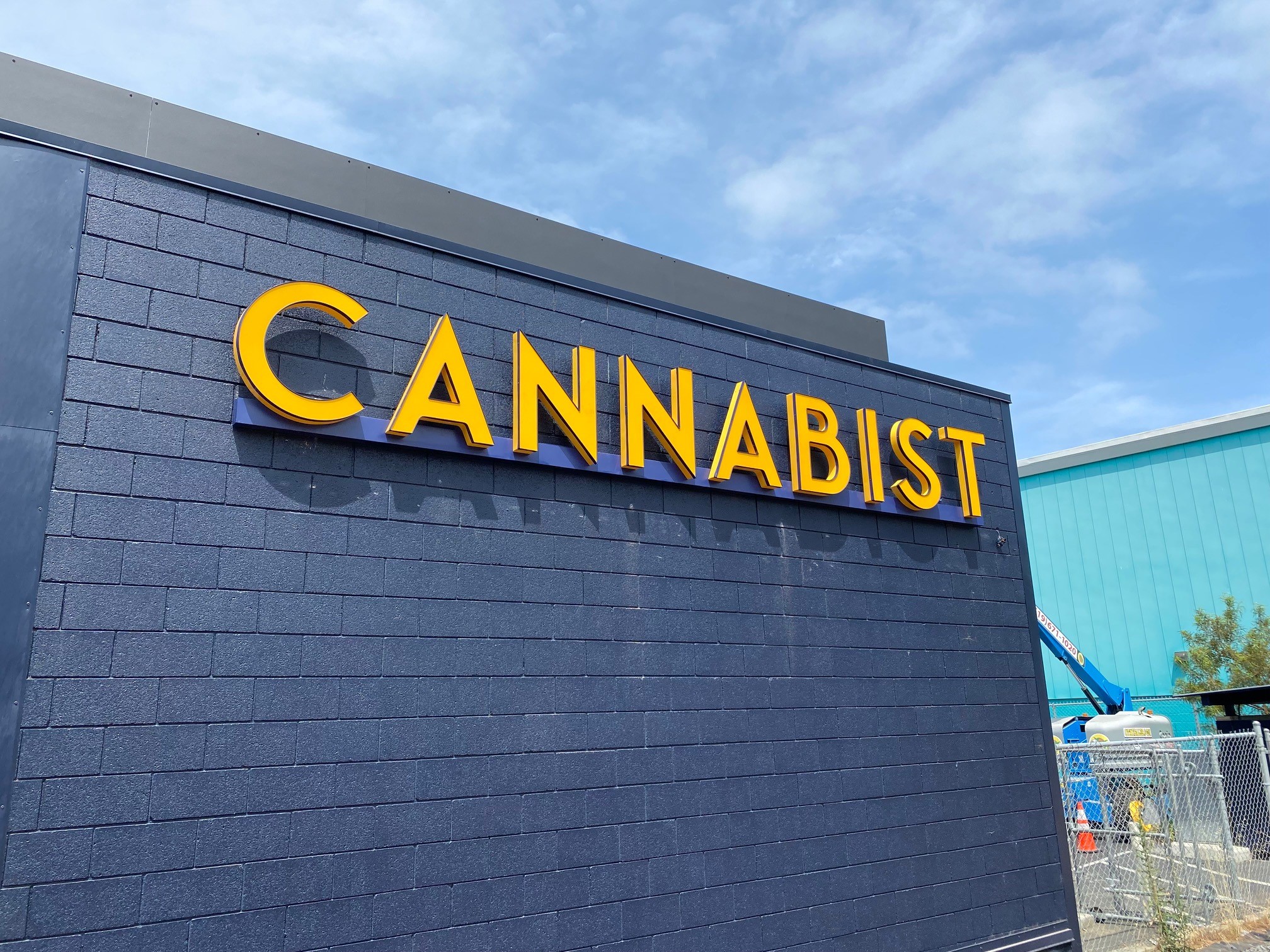 Channel Letter sign installation in San Diego CA