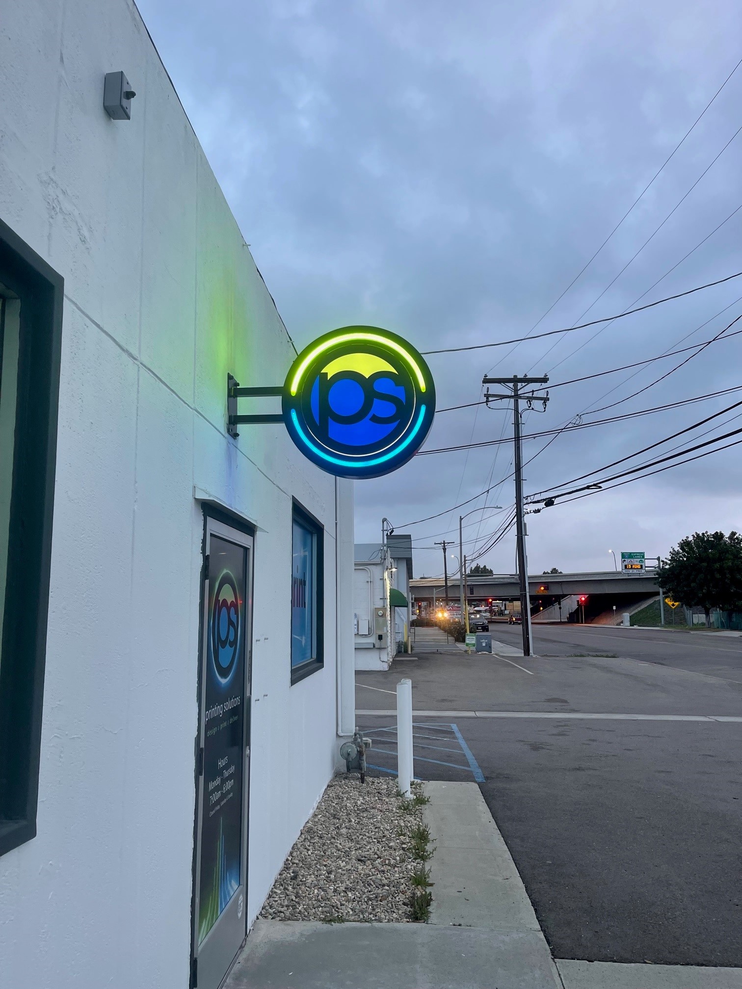 Neon Building Signs in North County CA