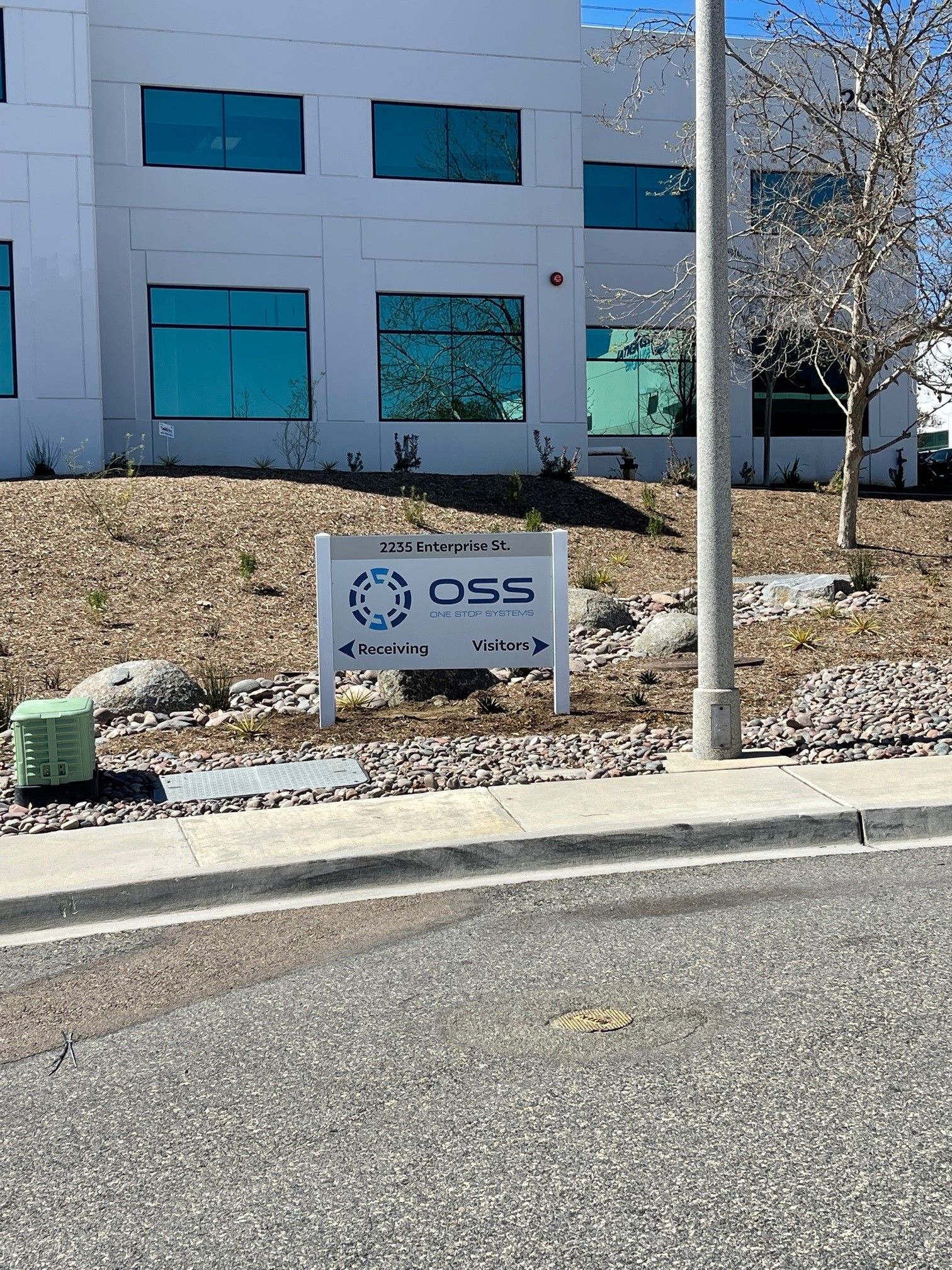 Post and Panel Sign in Escondido, CA