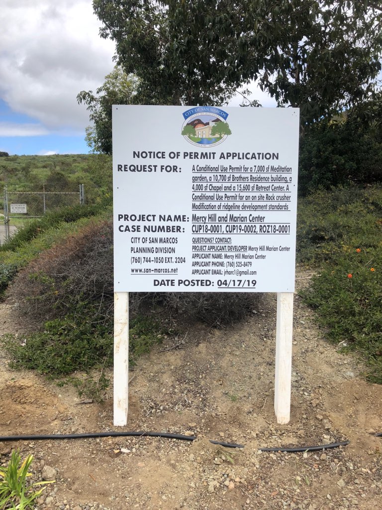 Monument signage