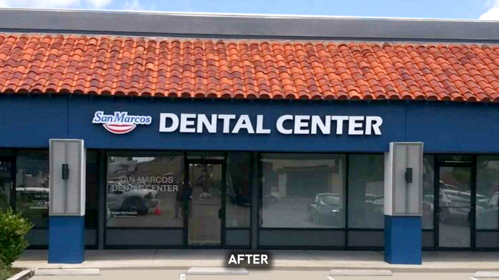 Dental Office after signage image