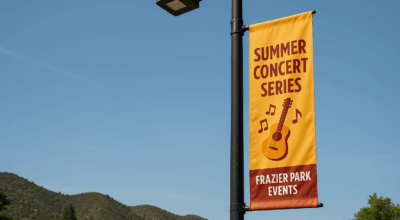 Promote Community Events With Eye-Catching Banners