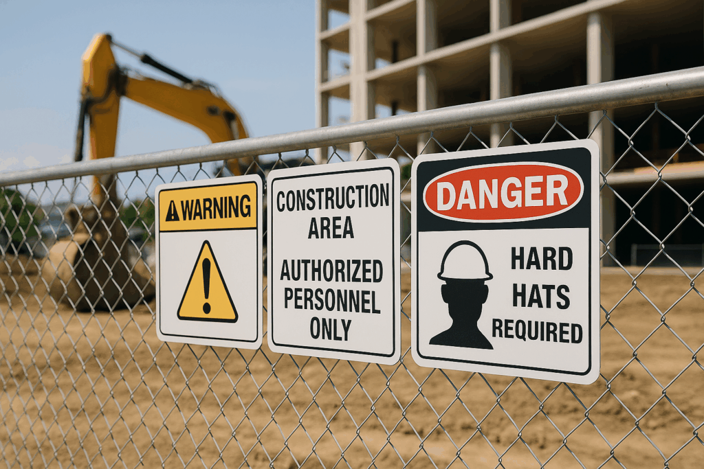Avoid These Mistakes in Construction Site Signs