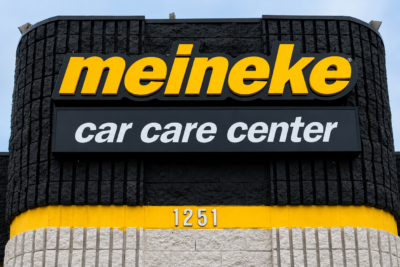 Exterior building sign in San Diego featuring dimensional business signage designed for strong storefront visibility.